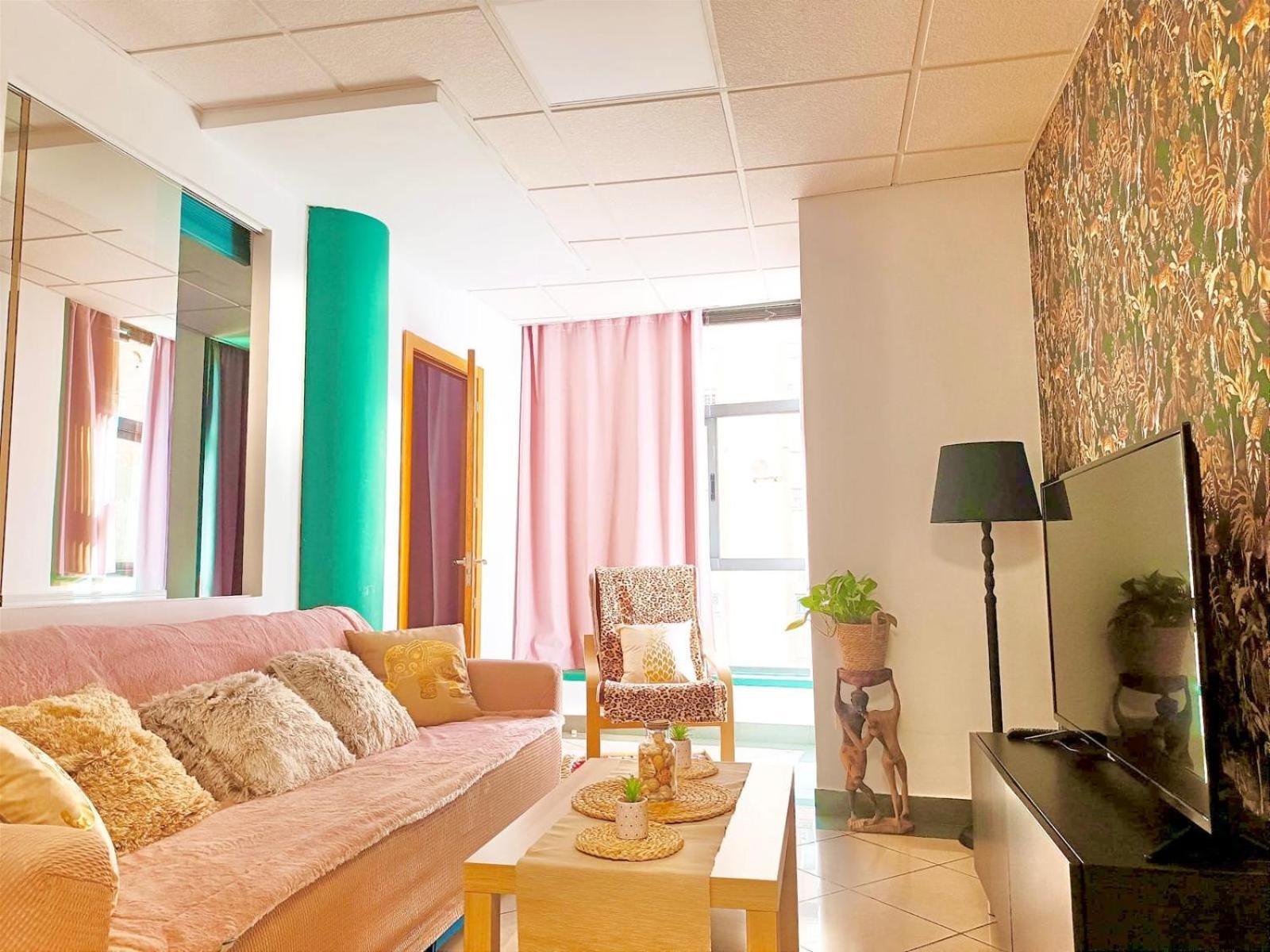 Apartamento El Bambu Cerca Del Mar Малага Екстериор снимка