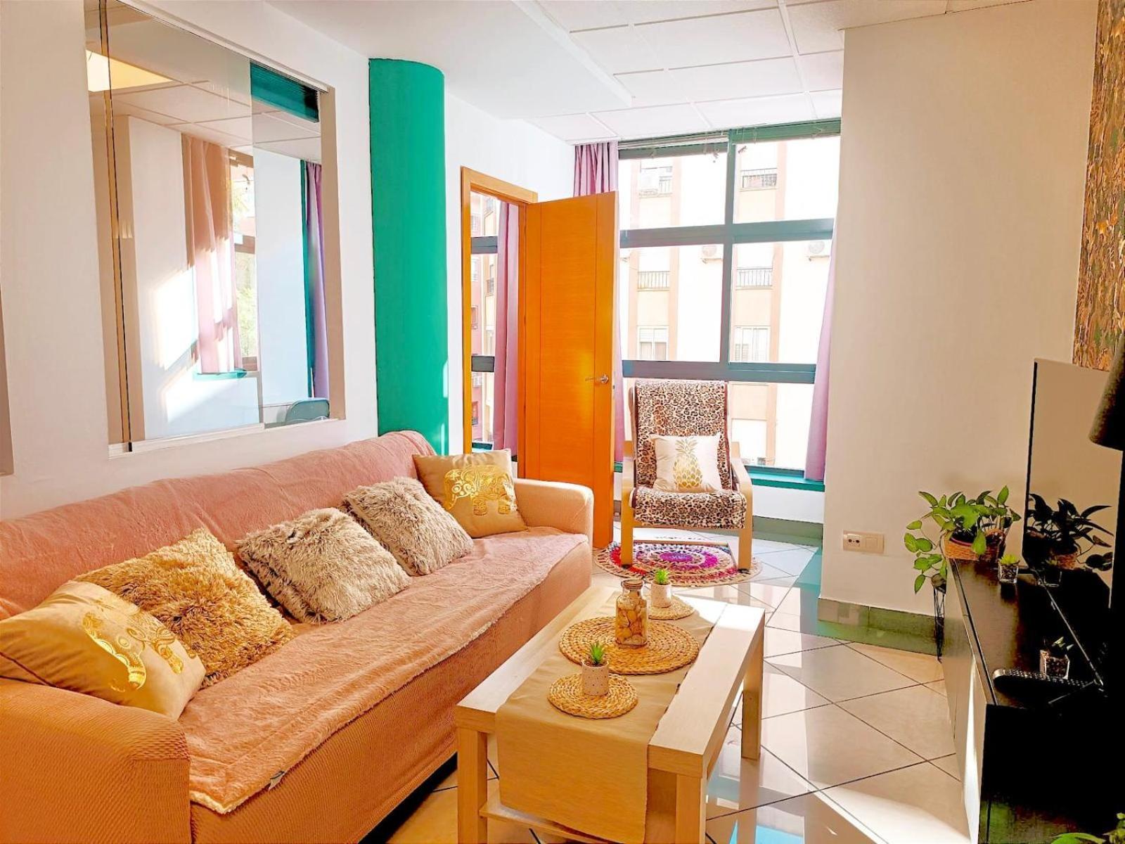 Apartamento El Bambu Cerca Del Mar Малага Екстериор снимка