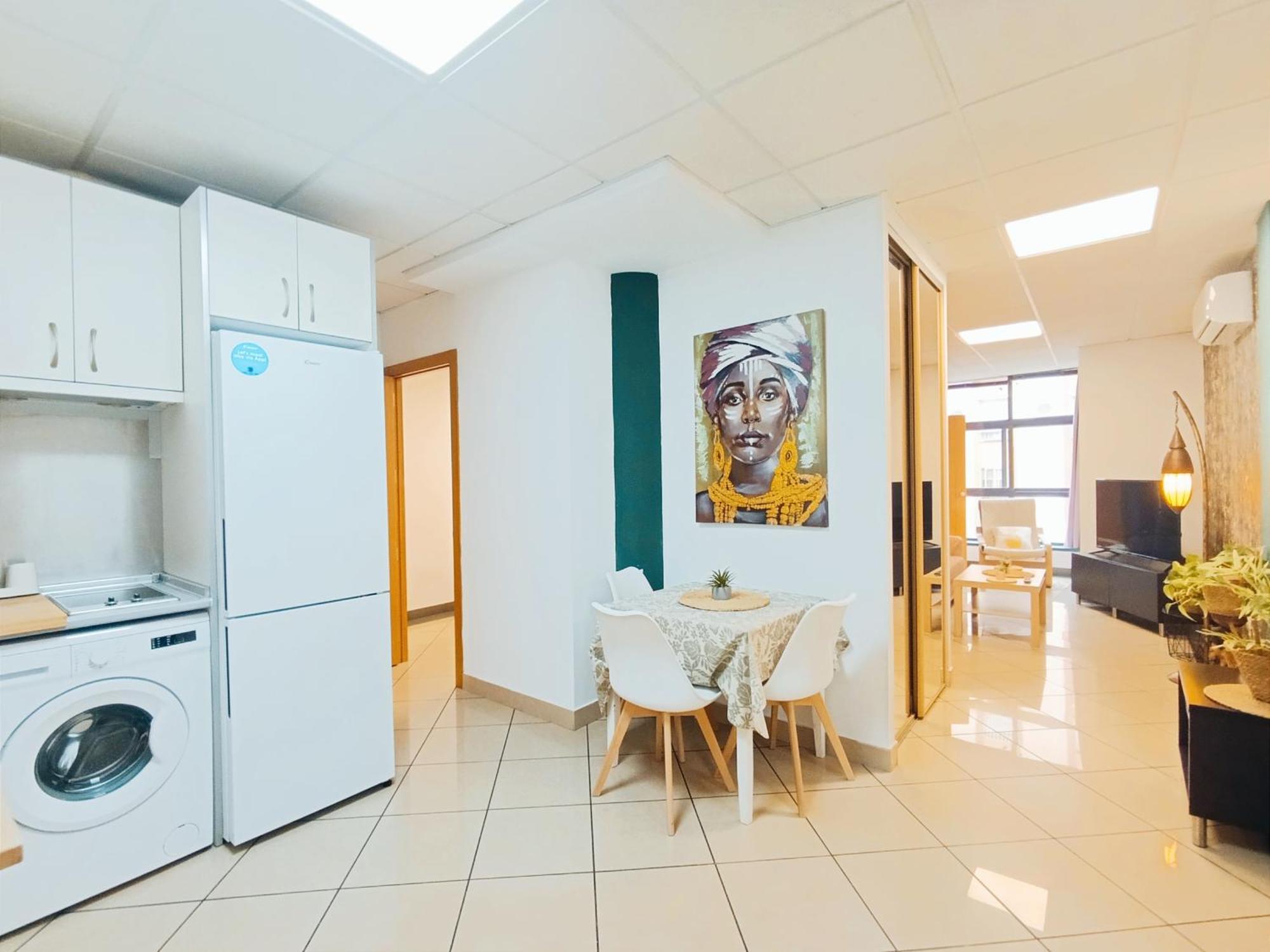 Apartamento El Bambu Cerca Del Mar Малага Екстериор снимка